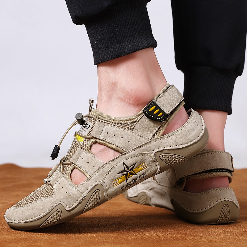 Giày sandal da thời trang dành cho nam giới