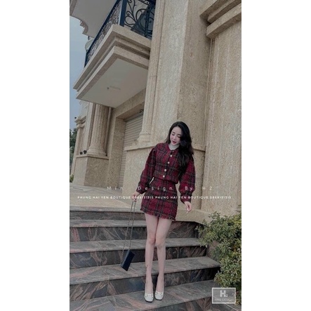Set dạ đỏ siêu xinh❤️