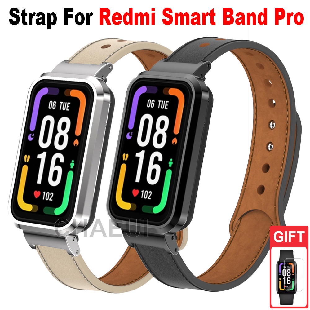 Dây Đeo Da Thay Thế Cho Đồng Hồ Thông Minh Redmi Smart Band Pro