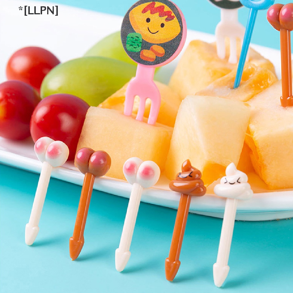 Nĩa Ăn Trái Cây / Rau Củ Mini Dễ Thương Cho Bé