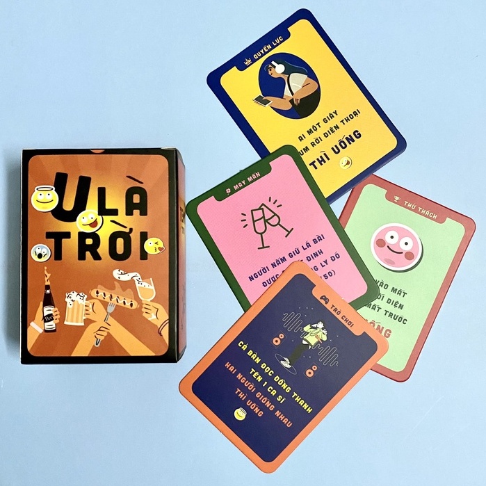 Bộ Bài Drinking U Là Trời Card Game Bài Uống Rượu Bia Tạo Sự Thú Vị Cho Nhóm Bạn