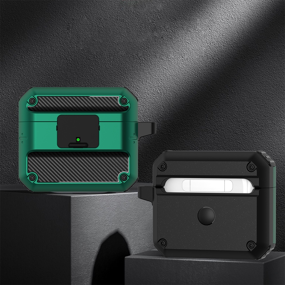 Vỏ Bảo Vệ Hộp Sạc Tai Nghe AirPods pro AirPods 3 2 1 3rd Gen Bằng TPU PC Hình Công Tắc Tự Động