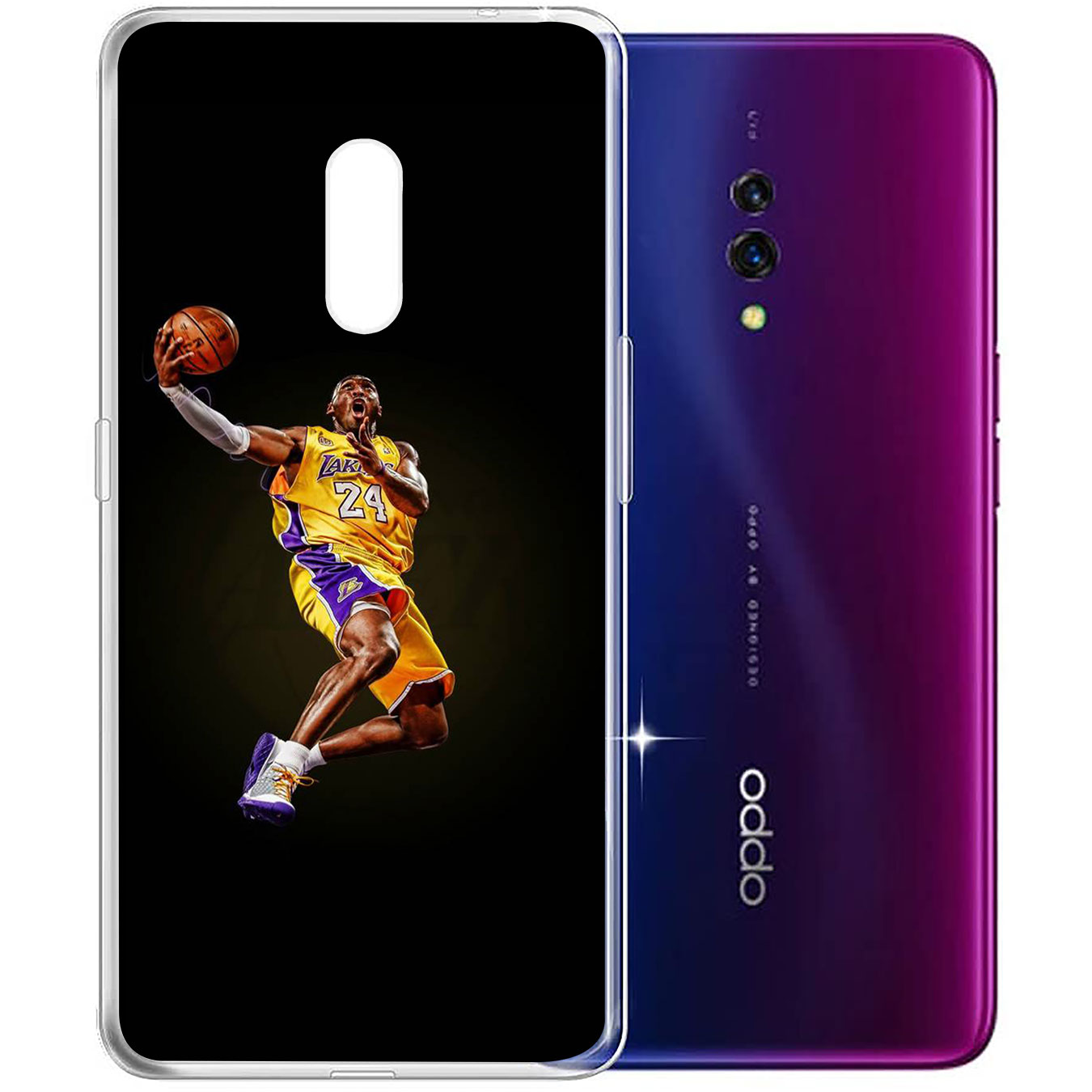 Ốp lưng silicone họa tiết cầu thủ Mamba Kobe Bryant cho Samsung Galaxy Note 10 Lite S8 Plus 20 Ultra 8 9 M31