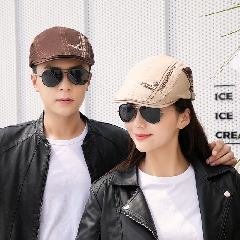Nón Beret Thời Trang Trẻ Trung Cá Tính Cho Nam Nữ Kiểu Hàn Quốc
