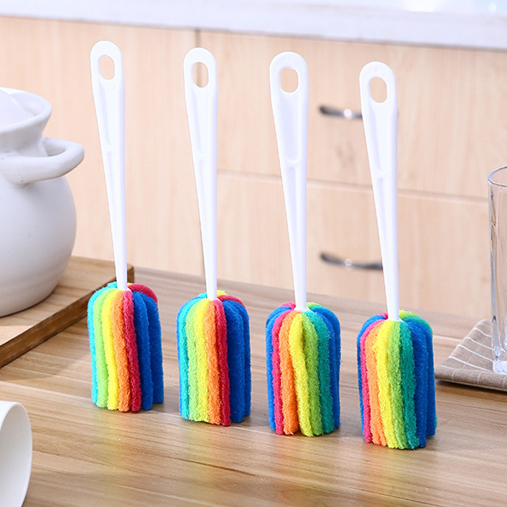 Cọ Vệ Sinh Ly Cốc Cán Dài Tiện Lợi