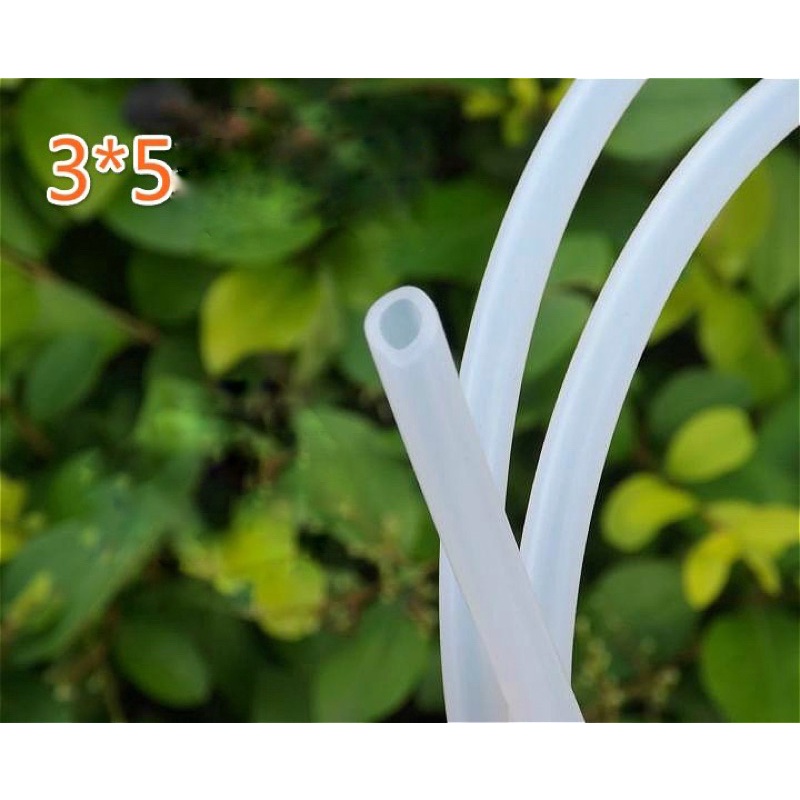 Ống silicon dẻo màu trắng đục, chịu nhiệt độ cao, chống ăn mòn lão hóa, độ bền cao