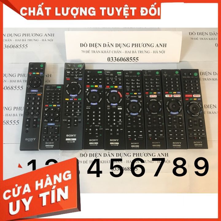 ĐIỀU KHIỂN TIVI SONY CÁC ĐỜI⚡️Bảo hành 3 tháng⚡️xịn hãng chất lượng cao