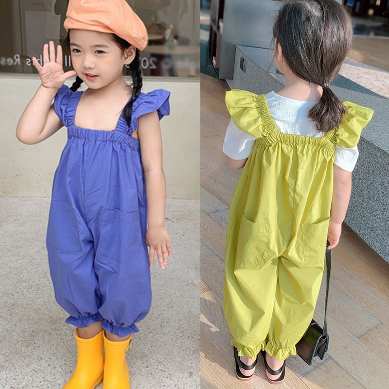 Áo liền quần kiểu dáng ngọt ngào cho bé gái