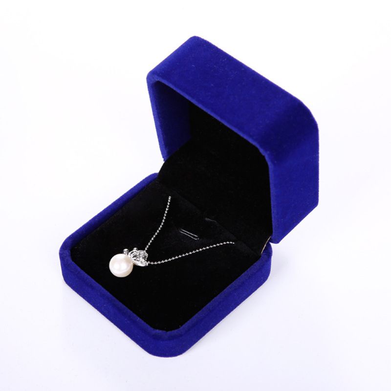 Hộp Đựng Trang Sức Bằng Nhung Nhiều Màu Sắc