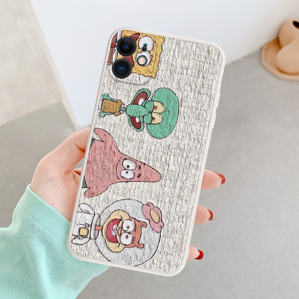 Ốp điện thoại dẻo họa tiết hoạt hình dễ thương cho IPHONE 12 13 PRO MAX 11 PRO 7 8 6S PLUS IPHONE X XS MAX XR IPHONE SE