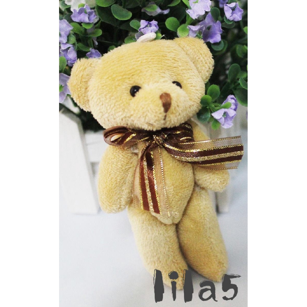 Gấu bông Teddy mini mềm dễ thương cho bé gái