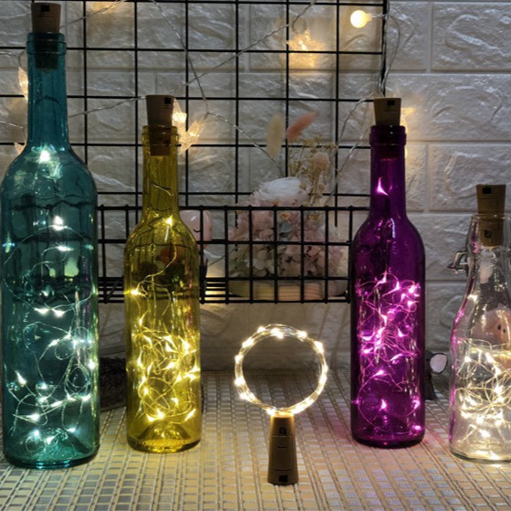 Dây đèn 8 / 15 / 20 bóng LED dây đồng trang trí giáng sinh