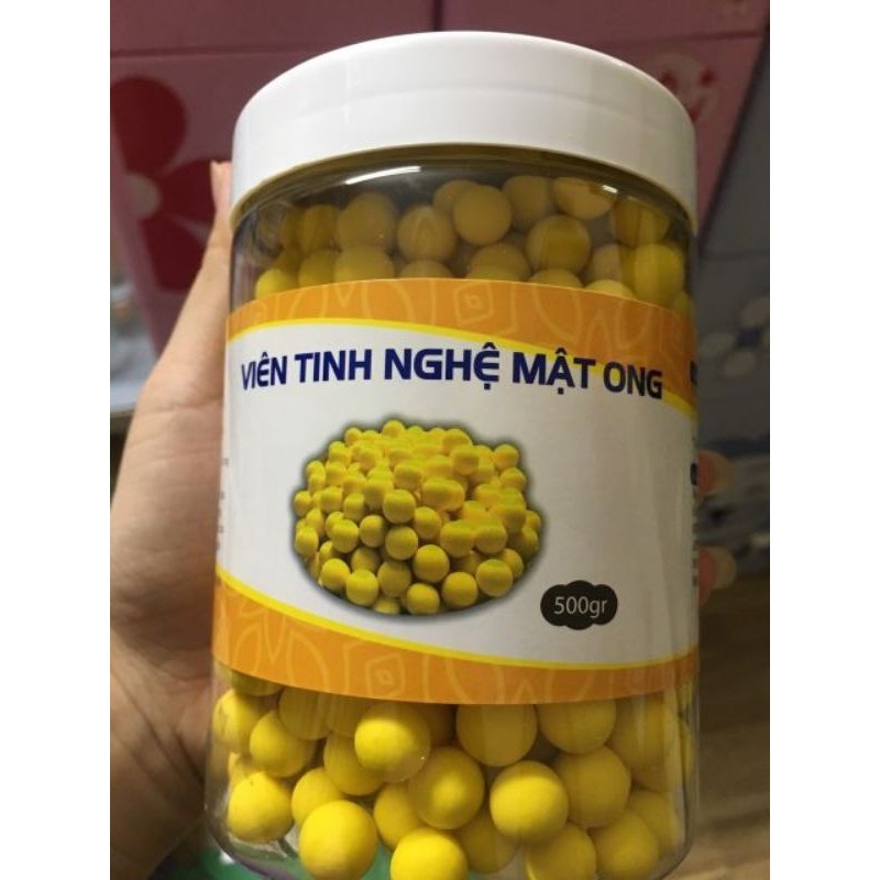 sỉ toàn quốc viên tinh bột nghệ mật ong 500g - 1kg