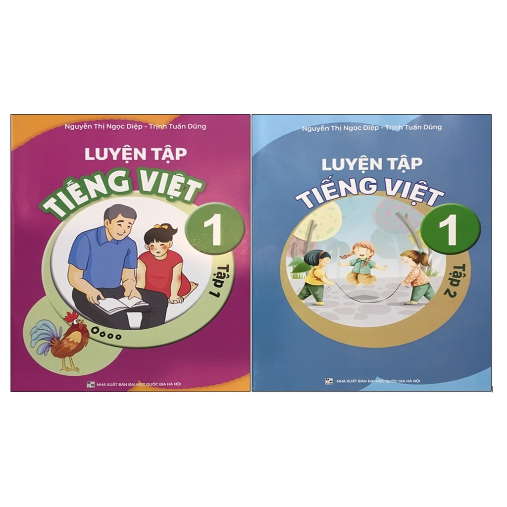 Sách - Combo: Luyện Tập Tiếng Việt 1 Tập 1 + Tập 2