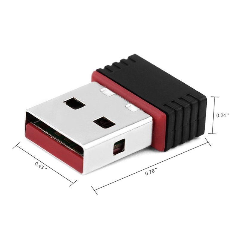 Usb Thu Phát Wifi 2.4G Thẻ Mini 150M WLAN MT7601 IEEE802.11n