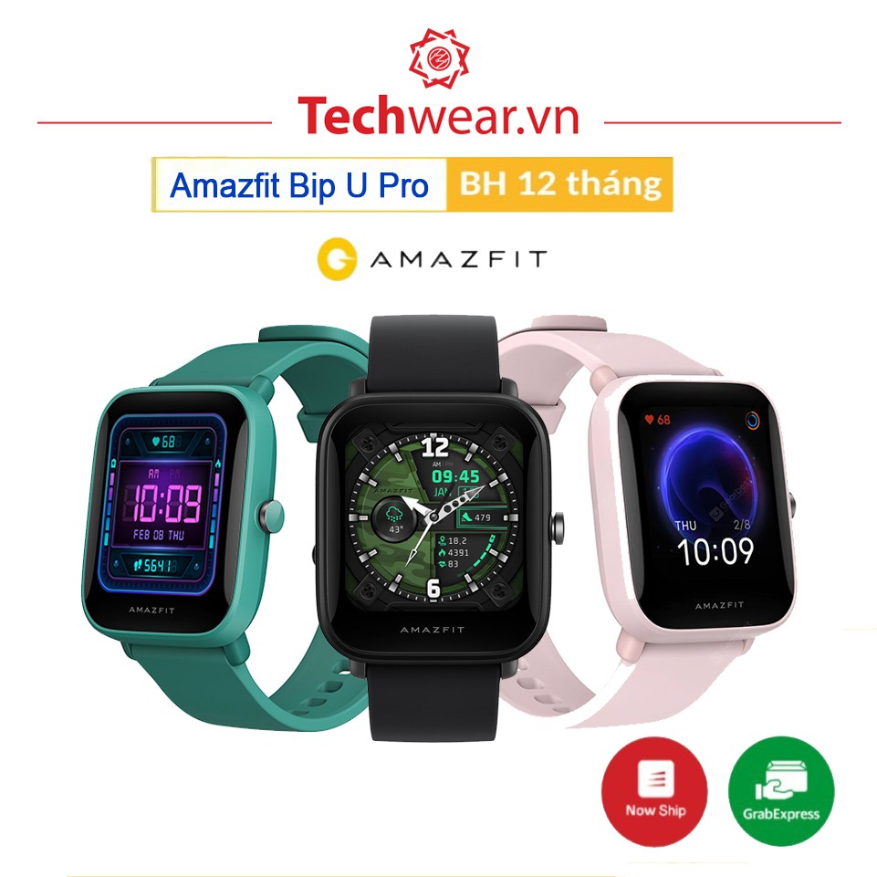 Đồng hồ thông minh Huami Amazfit Bip U Pro phiên bản quốc tế | Mới 100% nguyên hộp | Bảo hành 12 tháng