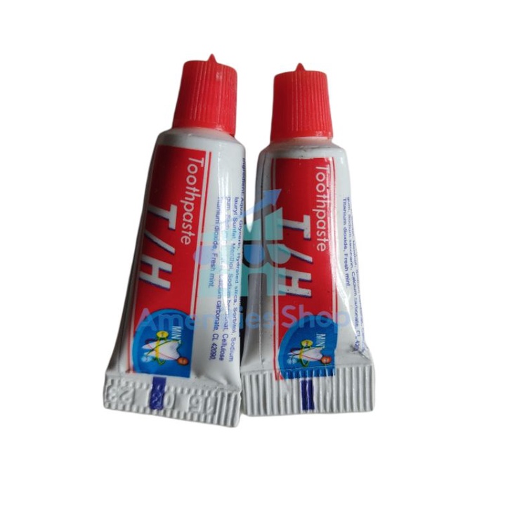 100 tuýp kem đánh răng T/H 3g giá sỉ dành cho Nhà nghỉ, Khách Sạn