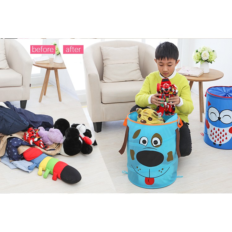 Túi đựng đồ chơi hình thú cho bé - BX0114