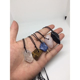MẶT DÂY ĐEO CỔ ĐÁ VỤN BÓNG 20k