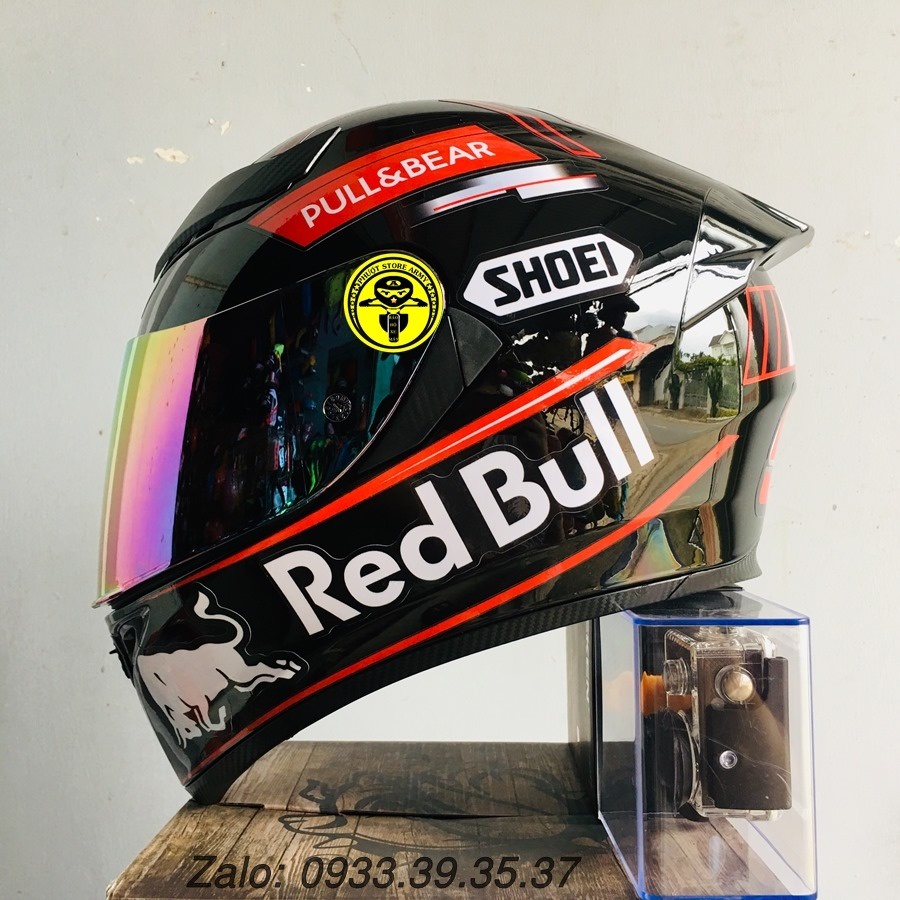 Tem dán mũ bảo hiểm fullface hoặc nón 3/4