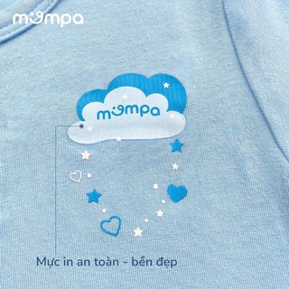Bộ cộc và ba lỗ mompa petit co giản 4 chiều cho bé yêu