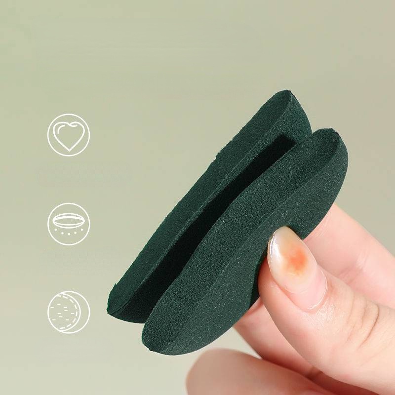 Set 7 Mút Trang Điểm Mềm Mại Thiết Kế Hai Mặt Hình Quả Dâu Tây Dễ Thương