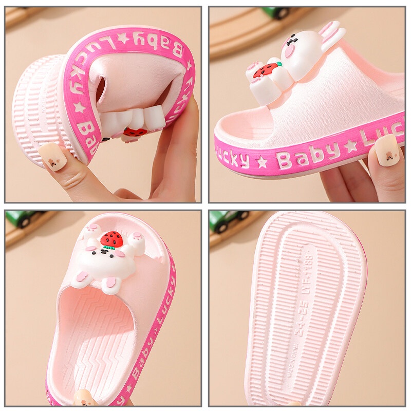 Dép sandal AMILA đế mềm chống trượt thoải mái kiểu dáng hoạt hình dễ thương cho bé