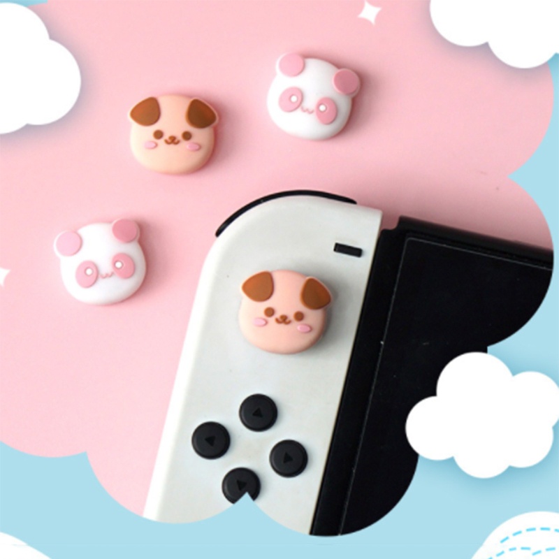 Set 4 Vỏ Bọc Silicon Cho Tay Cầm Chơi Game Switch Lite