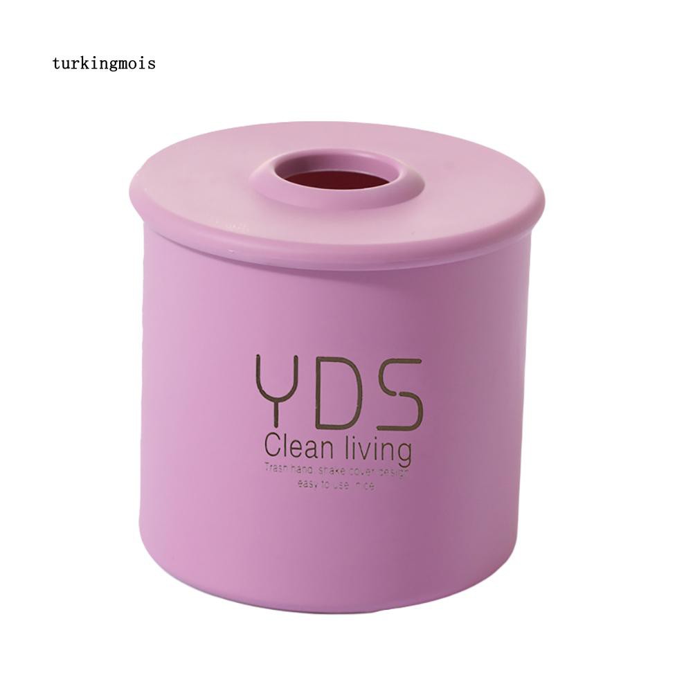 Hộp Nhựa Đựng Khăn Giấy Hình Trụ Giá Đỡ