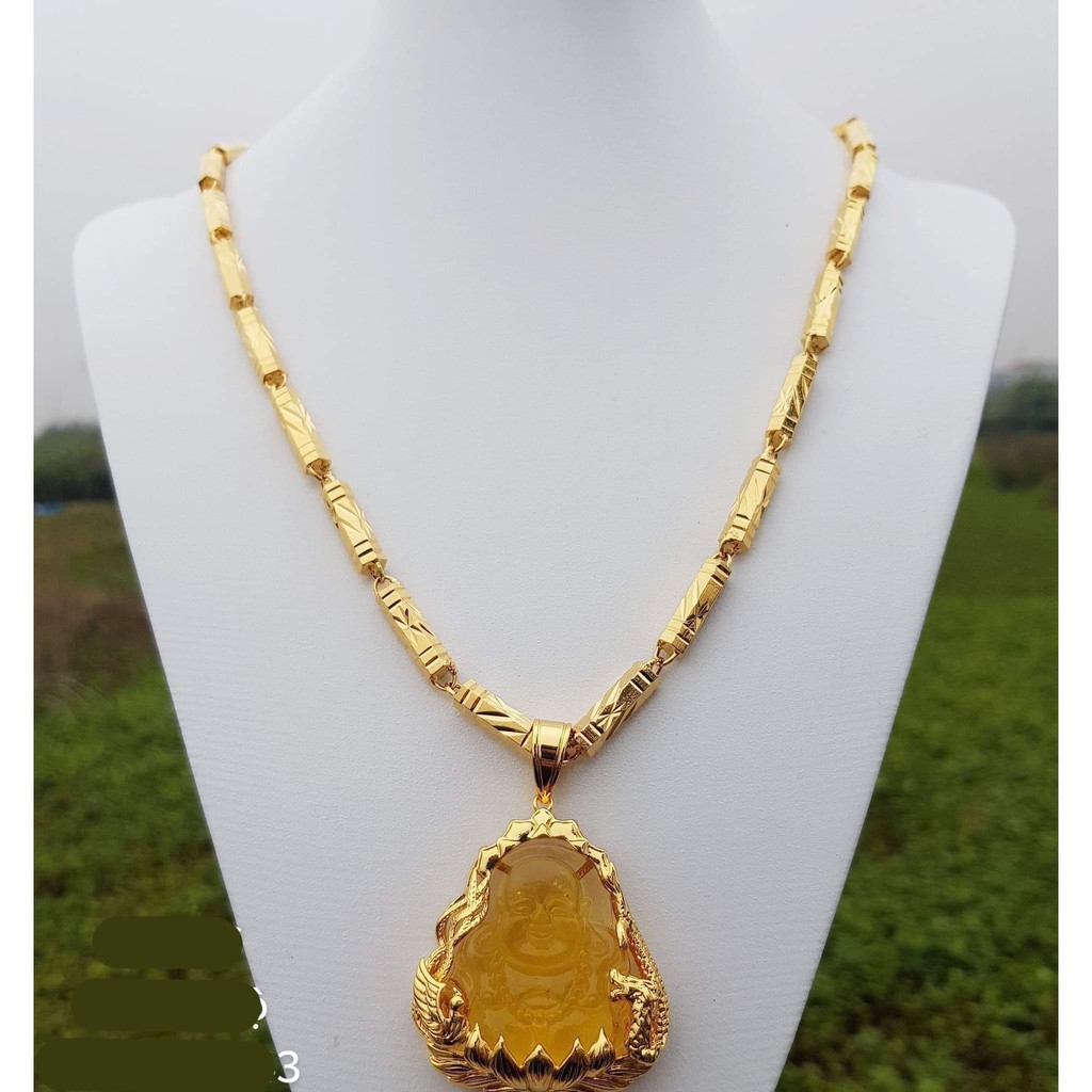 Dây chuyền nam bọc vàng 18k