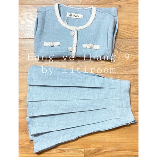 [Order] Set blazer chân váy tiểu thư (kèm ảnh thật)