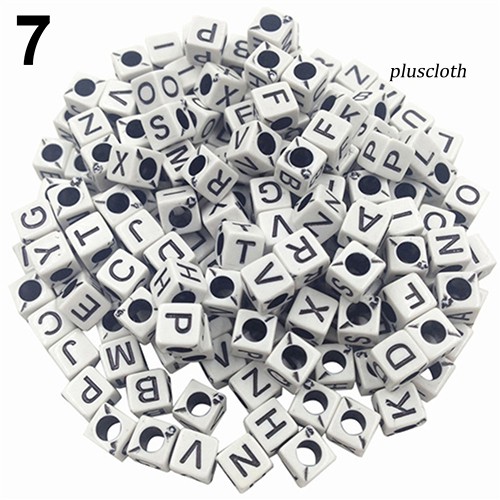 Bộ 100 Hạt Chữ Cái Làm Trang Sức