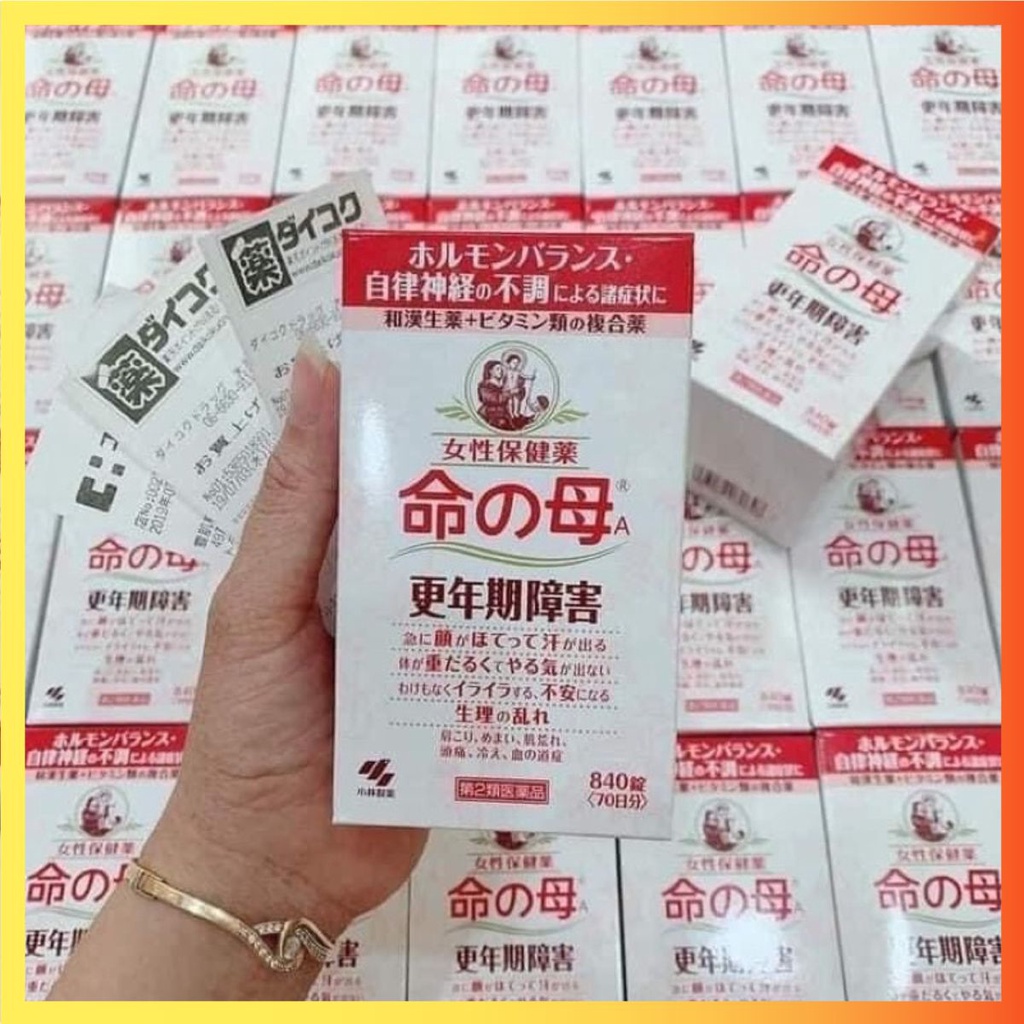 Viên uống tiền mãn kinh Ko.ba.ya.shi Nhật Bản 840 viên