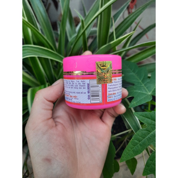 Kem Dưỡng Trắng Hồng Da Ngọc Trai Victory 15g Loại Kem Sệt màu hồng