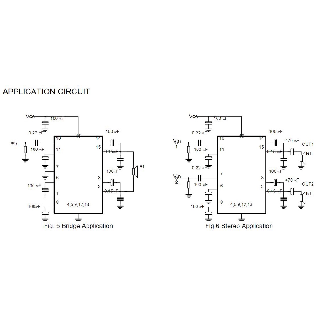 IC Công suất âm thanh TEA2025 / 1W Stereo hoặc 3W Mono / Linh Kiện Điện Tử