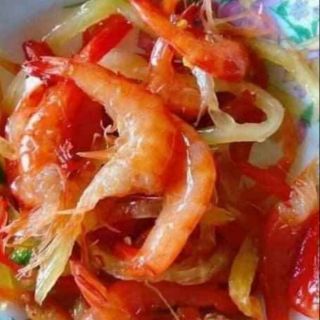 Mắm tép bạc đất trộn đu đủ 1kg