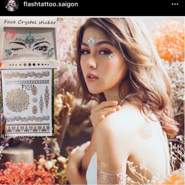 Flash tattoo Hình xăm ánh kim đi biển & Fes vô nước thỏai mái 💕✨