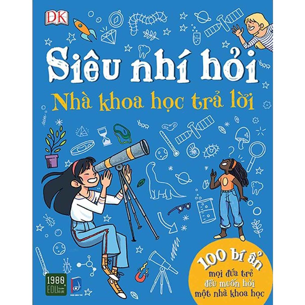 Sách - Combo 2 cuốn 52 Thí Nghiệm Vũ Trụ Siêu Thú Vị Kích Thích Trí Sáng Tạo + Siêu nhí hỏi nhà khoa học trả lời