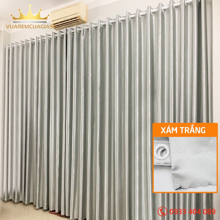 Rèm cửa cao 2.85m rộng đủ size, nhiều màu sắc