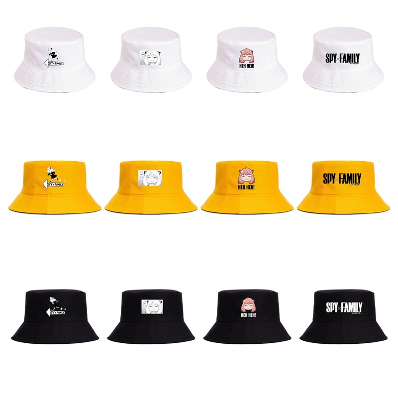 Fancy Mũ Bucket Anime Spy X Family Anya Forger Heh