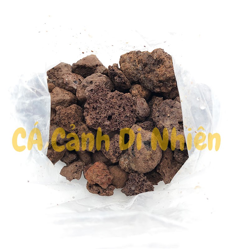 Đá Nham Thạch 500 GRAM vật liệu lọc, trang trí bể cá hồ cá cảnh