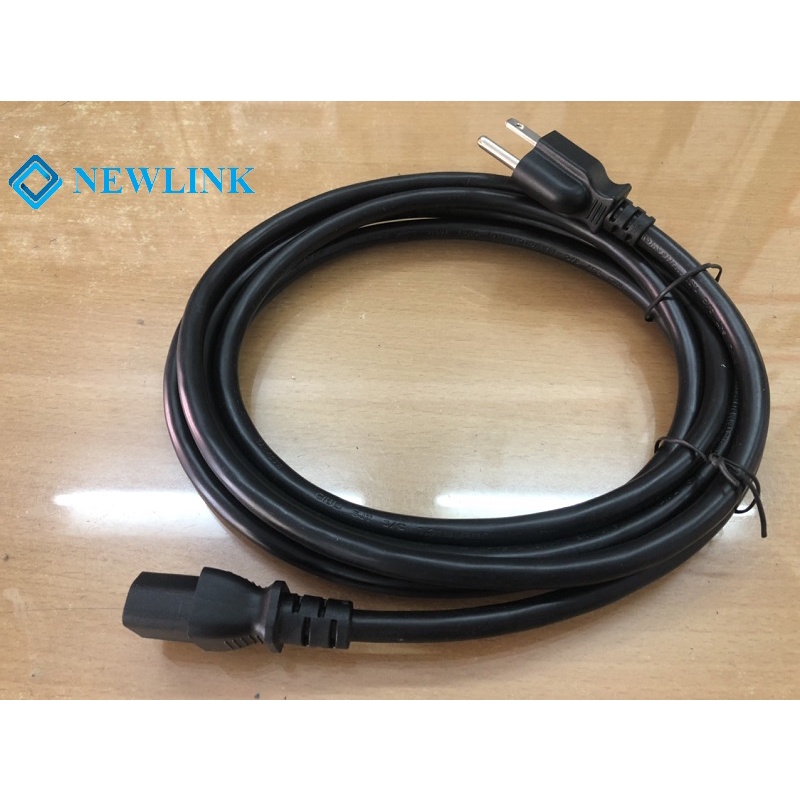 Dây nguồn 3 chân C13 dài 1m 1,5m 2M 3M NEWLINK lõi 3x1,31mm2  NL-PC13-2M