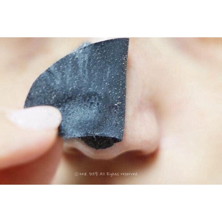 Lột sạch mũi chuyên sâu💗FREESHIP💗Mặt Nạ Mũi Thanh Lọc Da JEJU VOLCANIC LAVA ALOE NOSE STRIPS