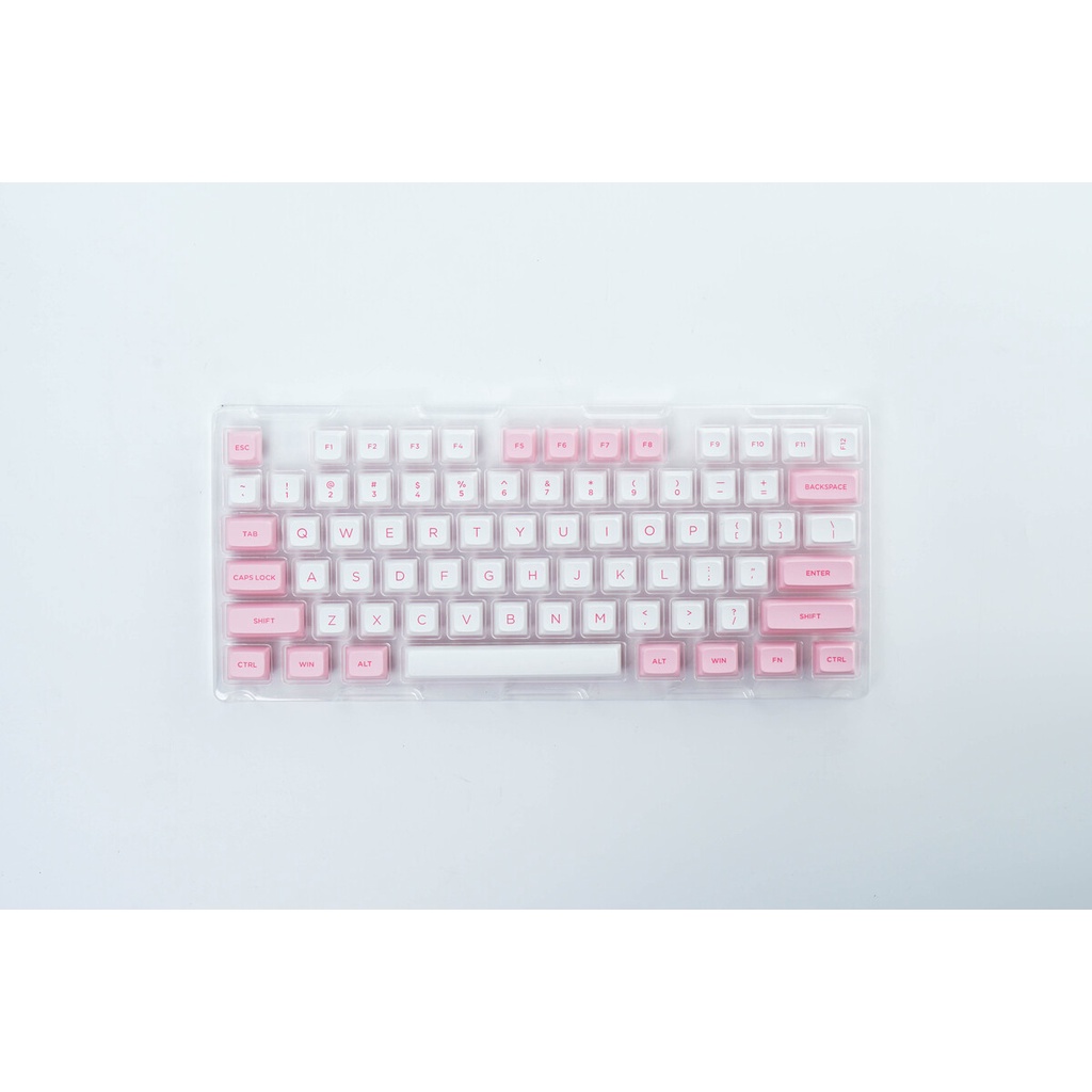 Bộ AKKO Keycap set cho bàn phím cơ – Prunus Lannesiana (PBT Double-Shot/ASA Low profile/155 nút)