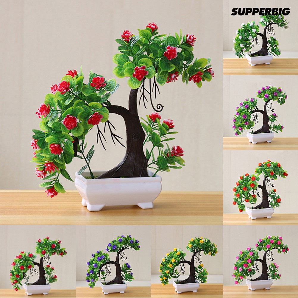 1 Nhánh Cây Hoa Giả Trang Trí