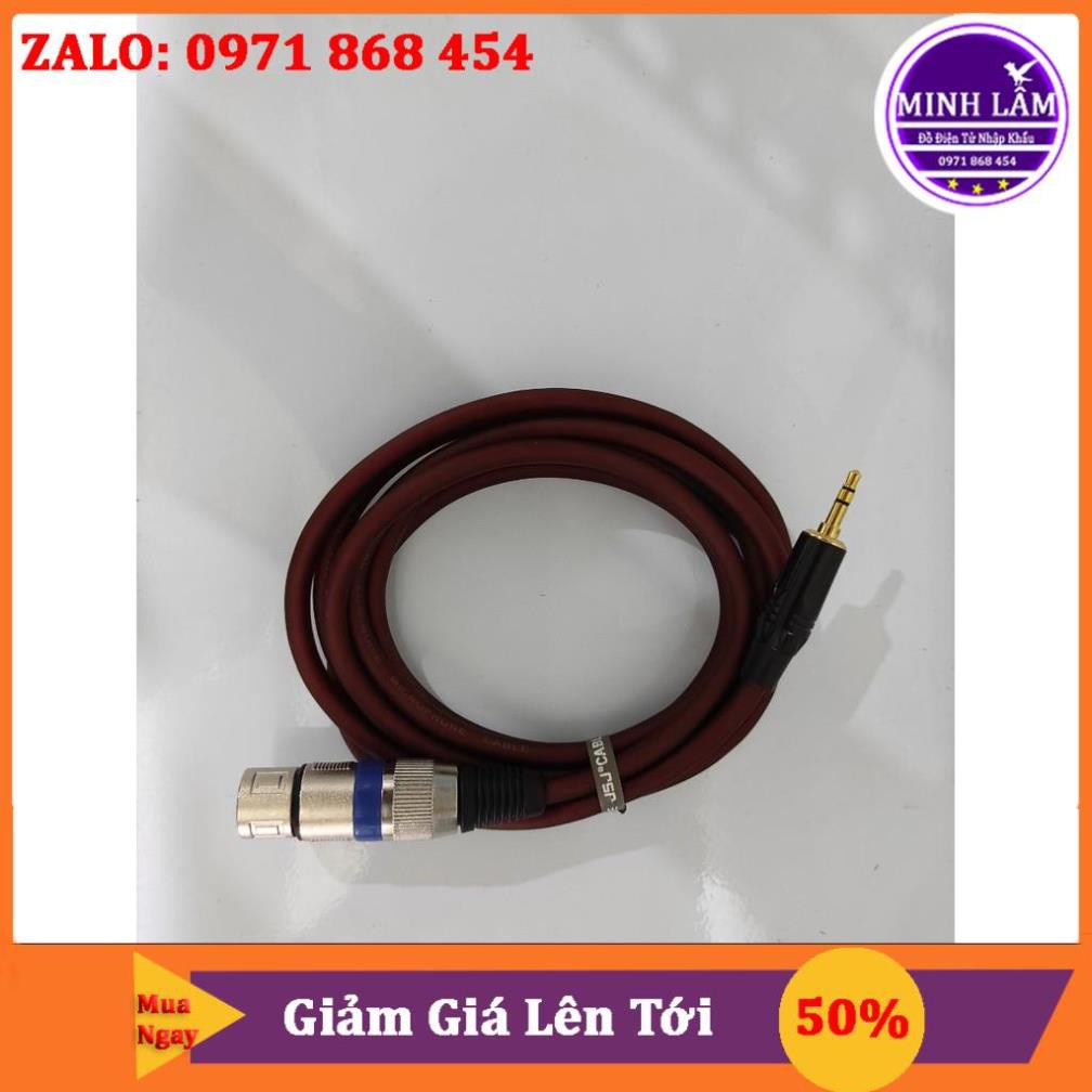 DÂY MICRO XLR - 3.5 chuyên dụng cho mic thu âm BM900, ISK AT100