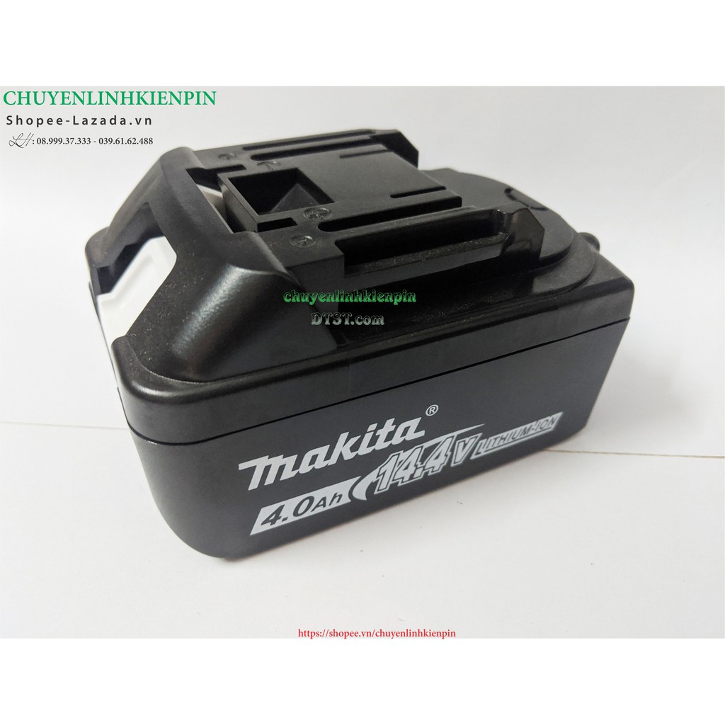 Vỏ pin Makita 14.4v adaptor, 2 hàng - 10 cell_BL1840B_ ( BL64_183 )