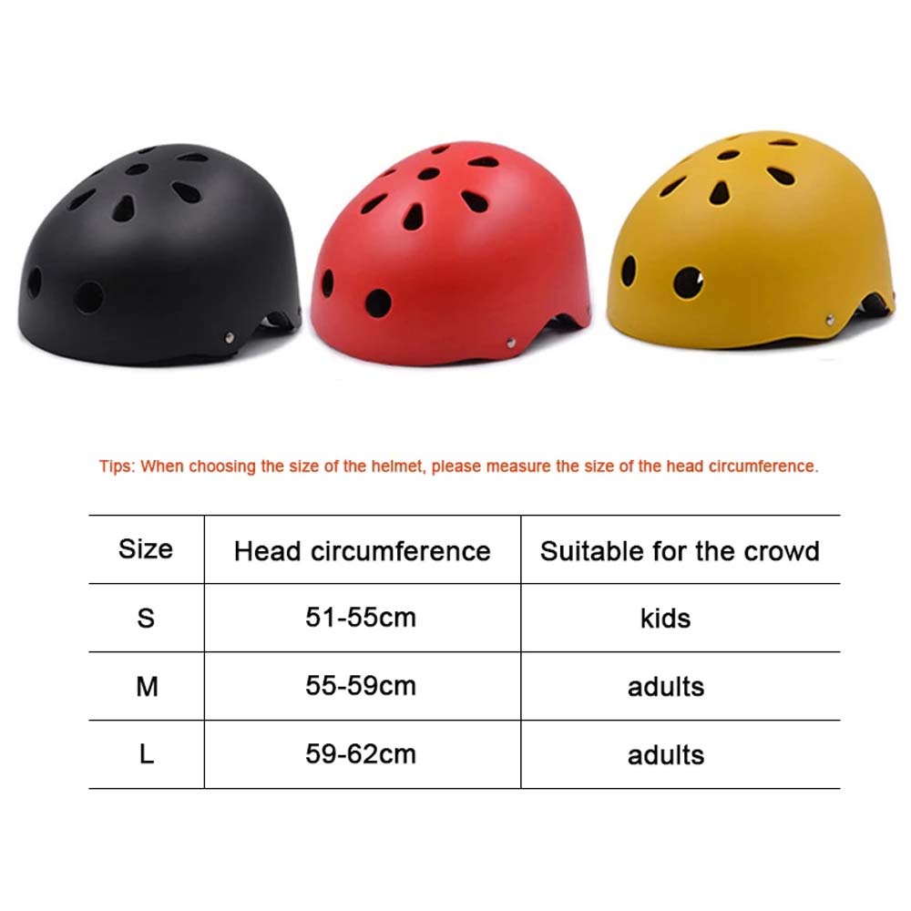 Mũ Bảo Hiểm Bảo Vệ An Toàn Khi Đi Xe Đạp/Trượt Ván/Xe Máy Bmx Nhiều Màu Sắc Cho Trẻ Em Và Người Lớn