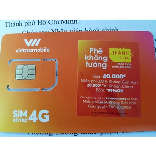 Thánh sim 4G vietnammobile