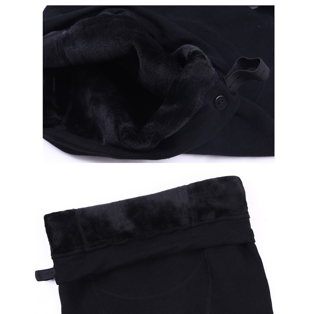 QTB091-  Quần tất bầu lót nỉ mặc đông hàng nhập - giá 280k